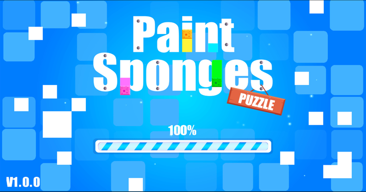 Image Paint Sponges Puzzle