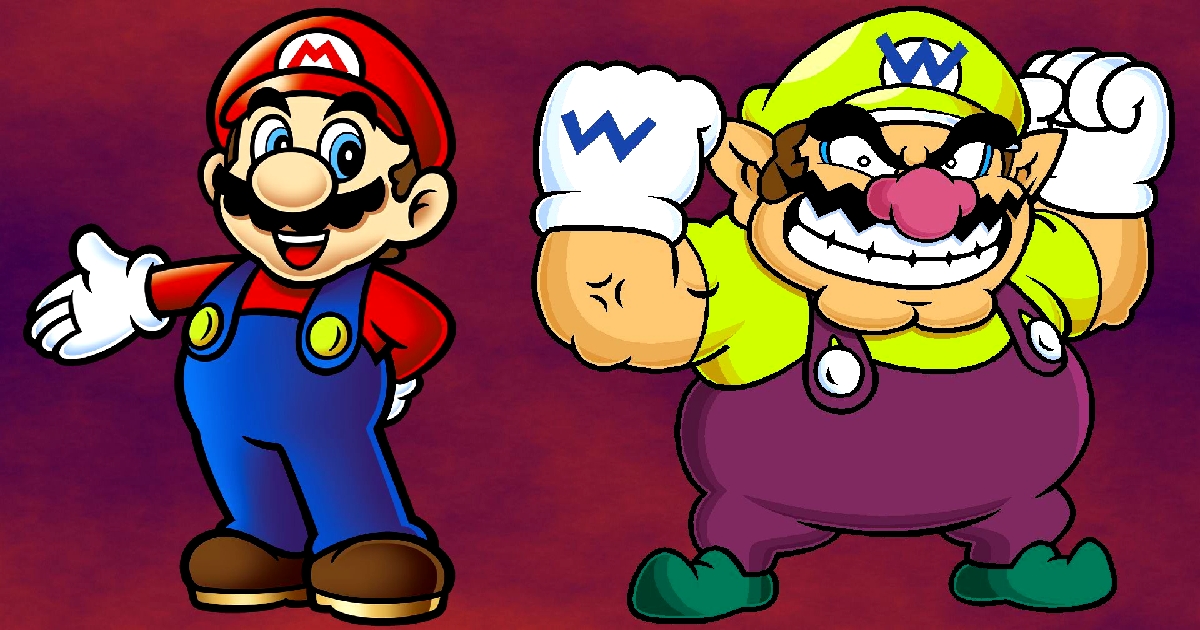 Image Super Mario vs Wario